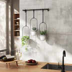 Triflora Hanging Planters, Set of 3